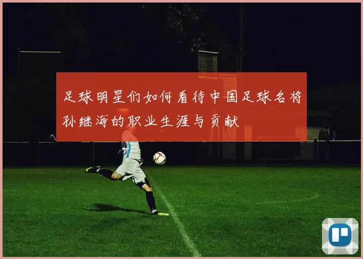 足球明星们如何看待中国足球名将孙继海的职业生涯与贡献