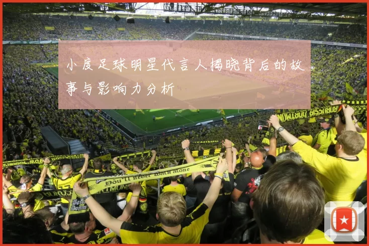 小度足球明星代言人揭晓背后的故事与影响力分析